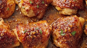 blechpfannen-huhnchenkeulen-mit-ahornsirupglasur