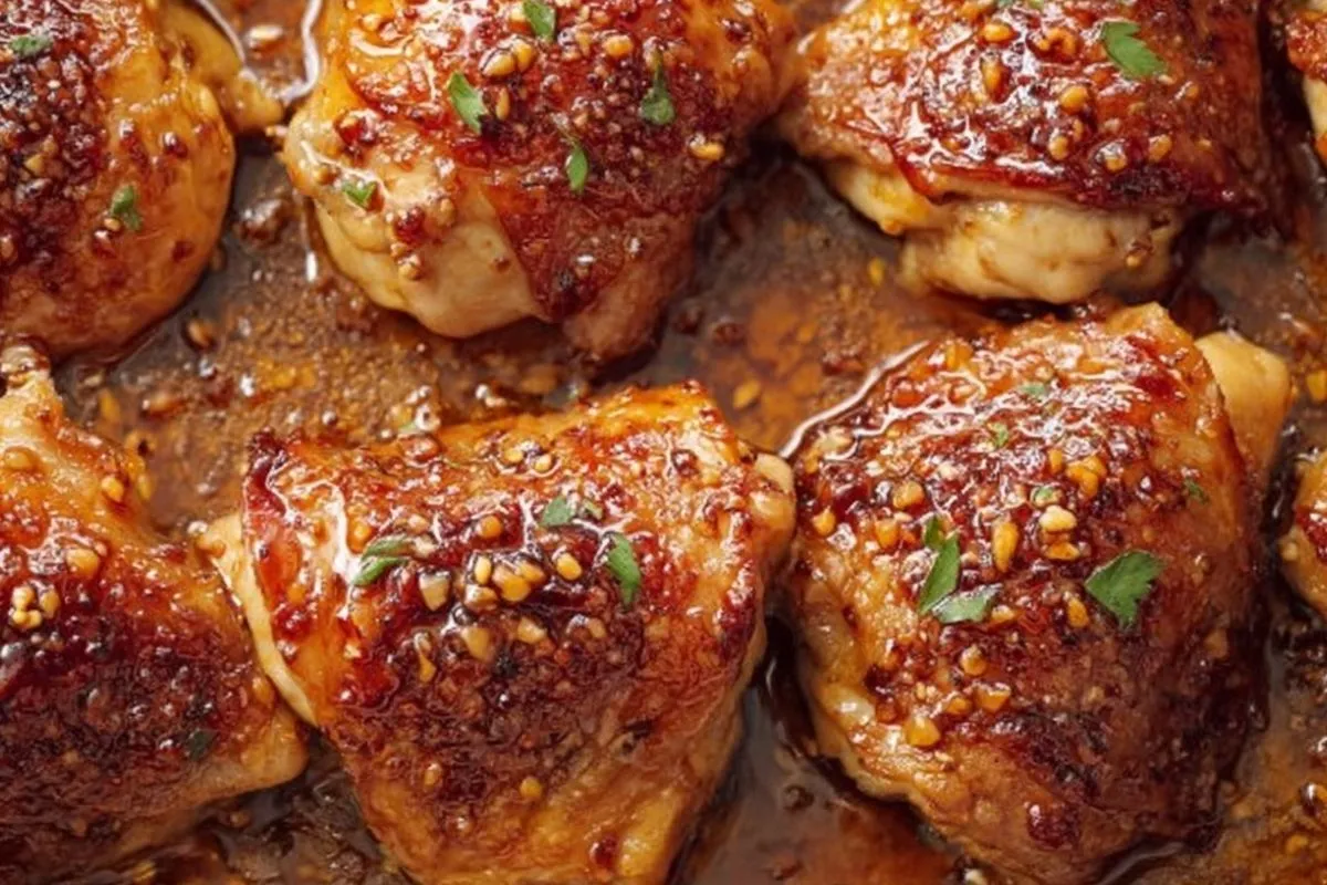 blechpfannen-huhnchenkeulen-mit-ahornsirupglasur