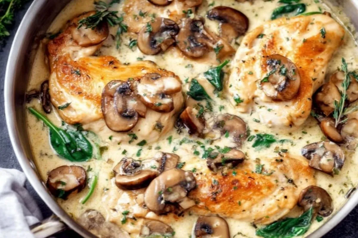 ein-pfannen-cremiges-parmesan-knoblauch-pilz-huhnchen