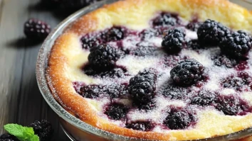 einfache-hausgemachte-brombeer-clafoutis