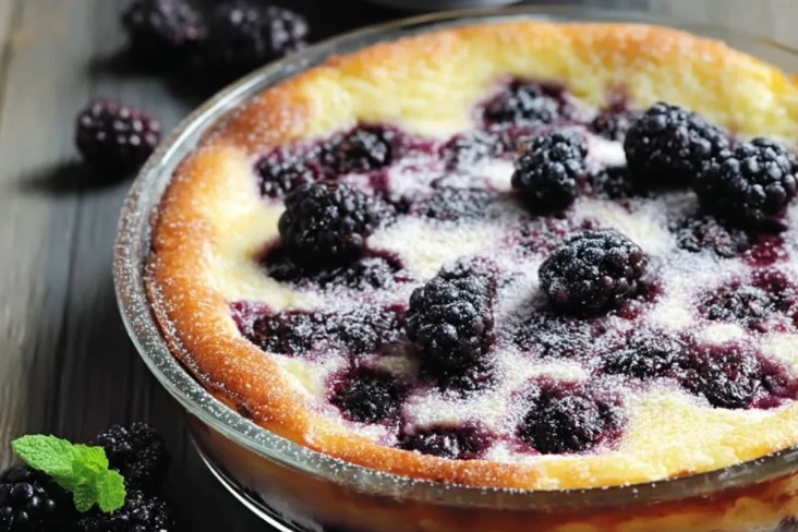 einfache-hausgemachte-brombeer-clafoutis