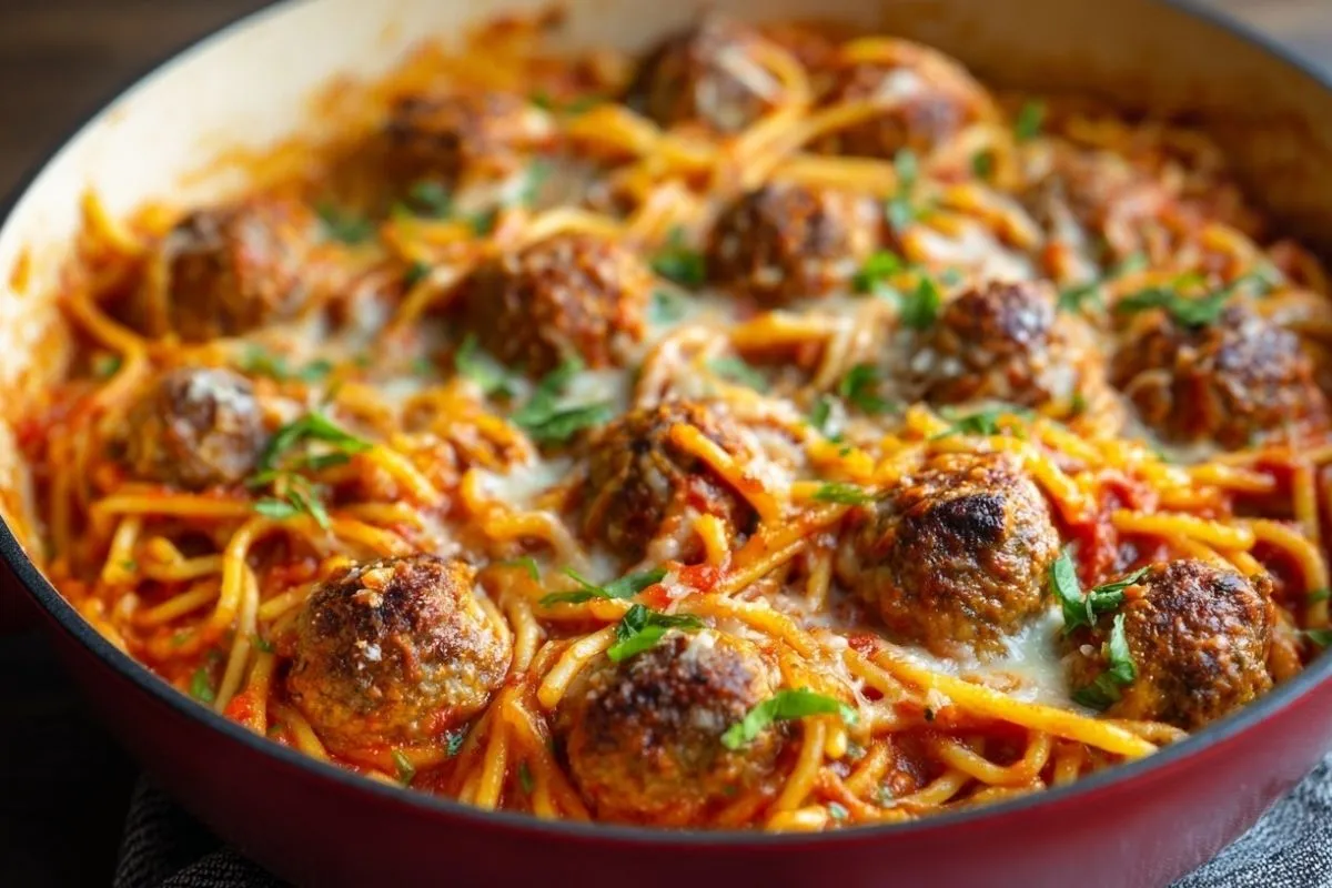 gebackene-spaghetti-mit-fleischballchen
