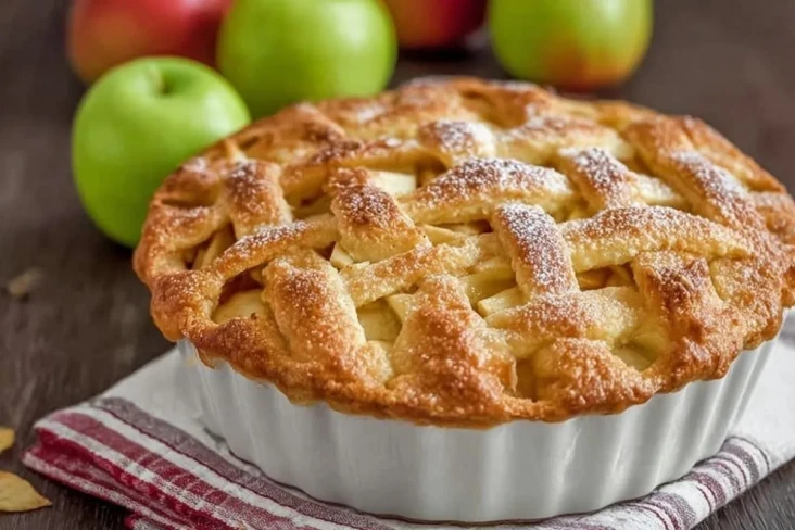 klassischer-amerikanischer-apfelkuchen