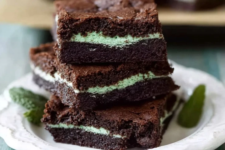 schokoladen-minz-brownies