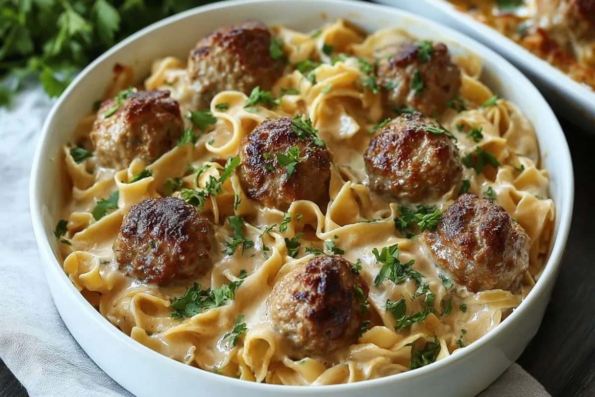 schwedischer-hackballchen-nudelauflauf